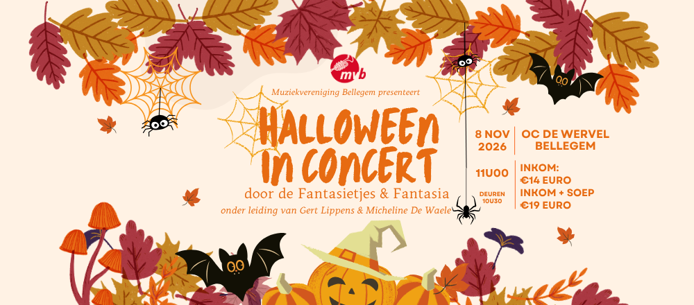 Aperitiefconcert - Halloween in Concert